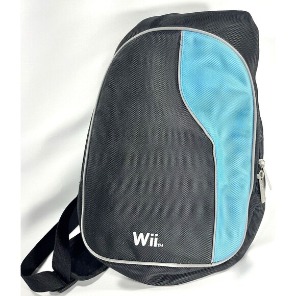 Nintendo Wii Sling Shoulder Bag Backpack Carrying Case - Picture 1 of 8